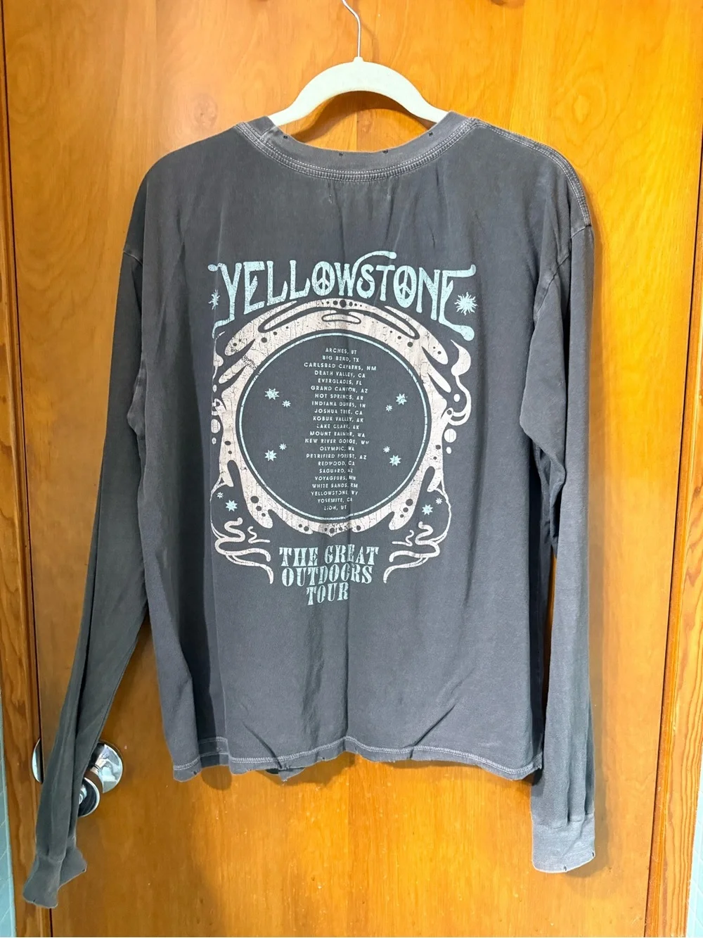 Girl Dangerous Yellowstone Sleeve Tee